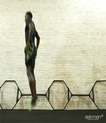 Hip Up to Squat Jump