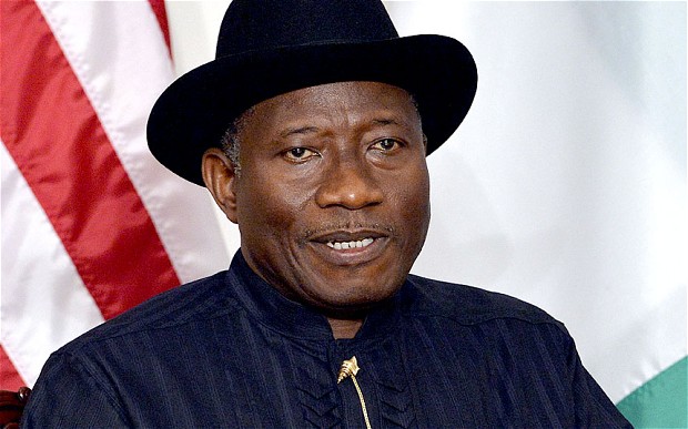 manlu.ng President goodluck Jonathan