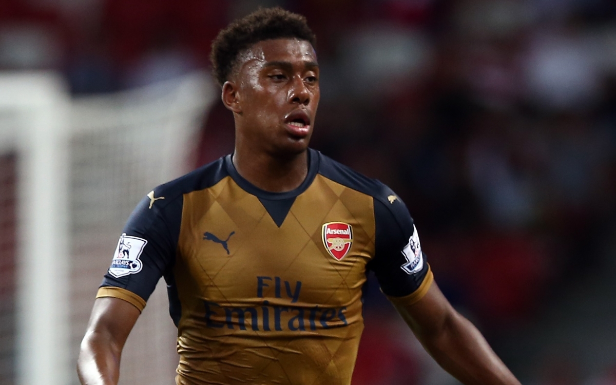 Alex Iwobi plays as a winger and a striker for Arsenal