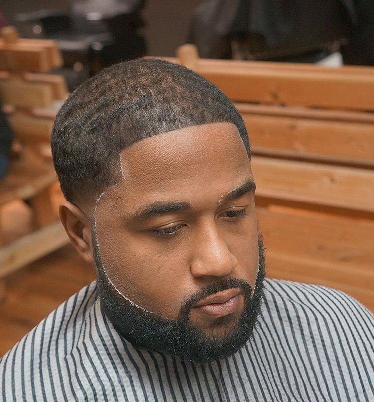 nice waves haircut for black men