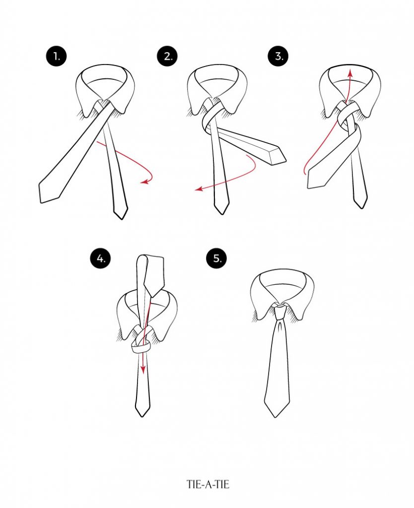 Here’s How to Tie a Tie Easily & Fast
