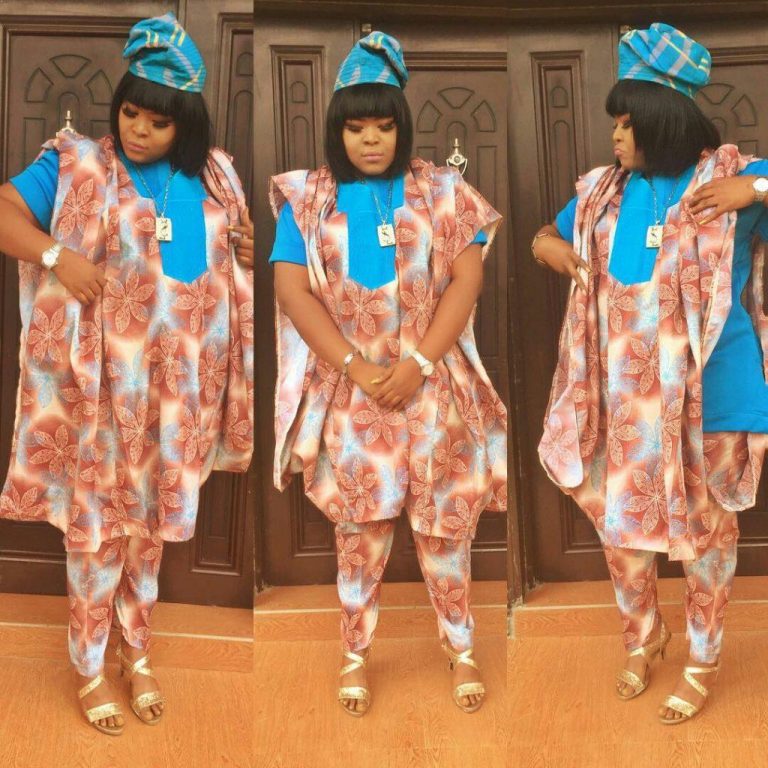 Latest Agbada Styles for Females that are Stunning in 2018