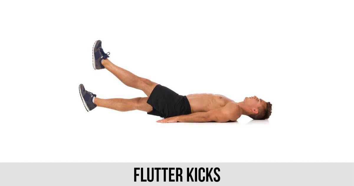 Flutter-Kicks-exercise-for-flat-tummy
